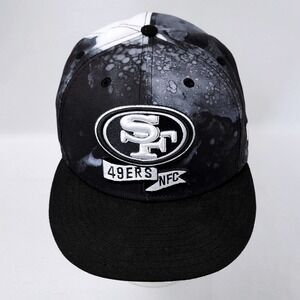 New Era 9FIFTY San Francisco 49ers Snapback NFL‎ Hat Black White Adjustable Cap